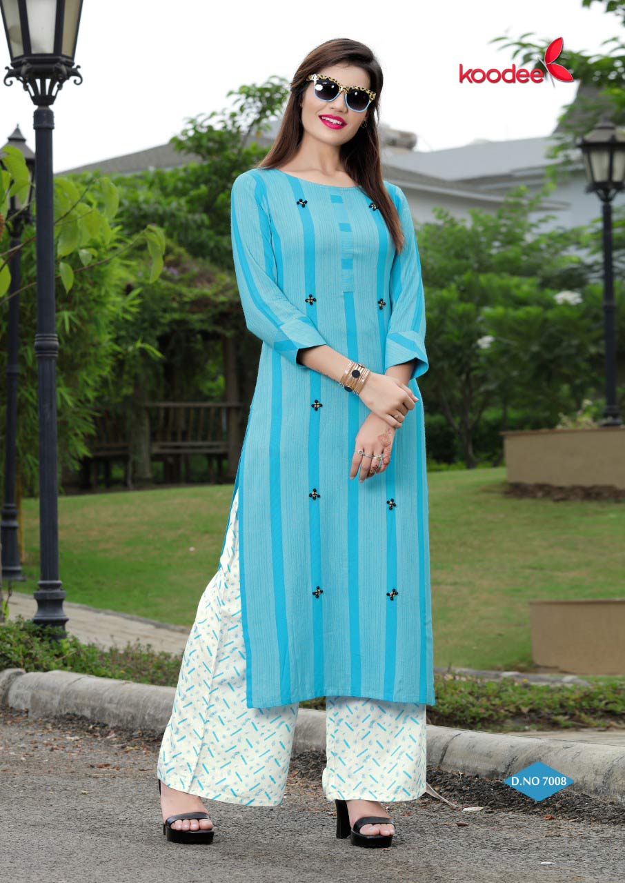 Pehchan Vol-1 Koodee Screen Print Palazzo Wholesale Kurti Pehchan Vol-1 Koodee Screen Print Palazzo Wholesale Kurti